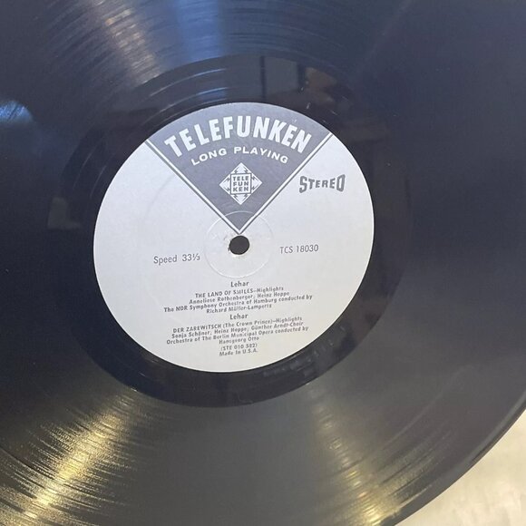 Various Opera Highlights (Vinyl) Telefunken TCS18030 VG+ LP Record Album - Picture 7 of 7